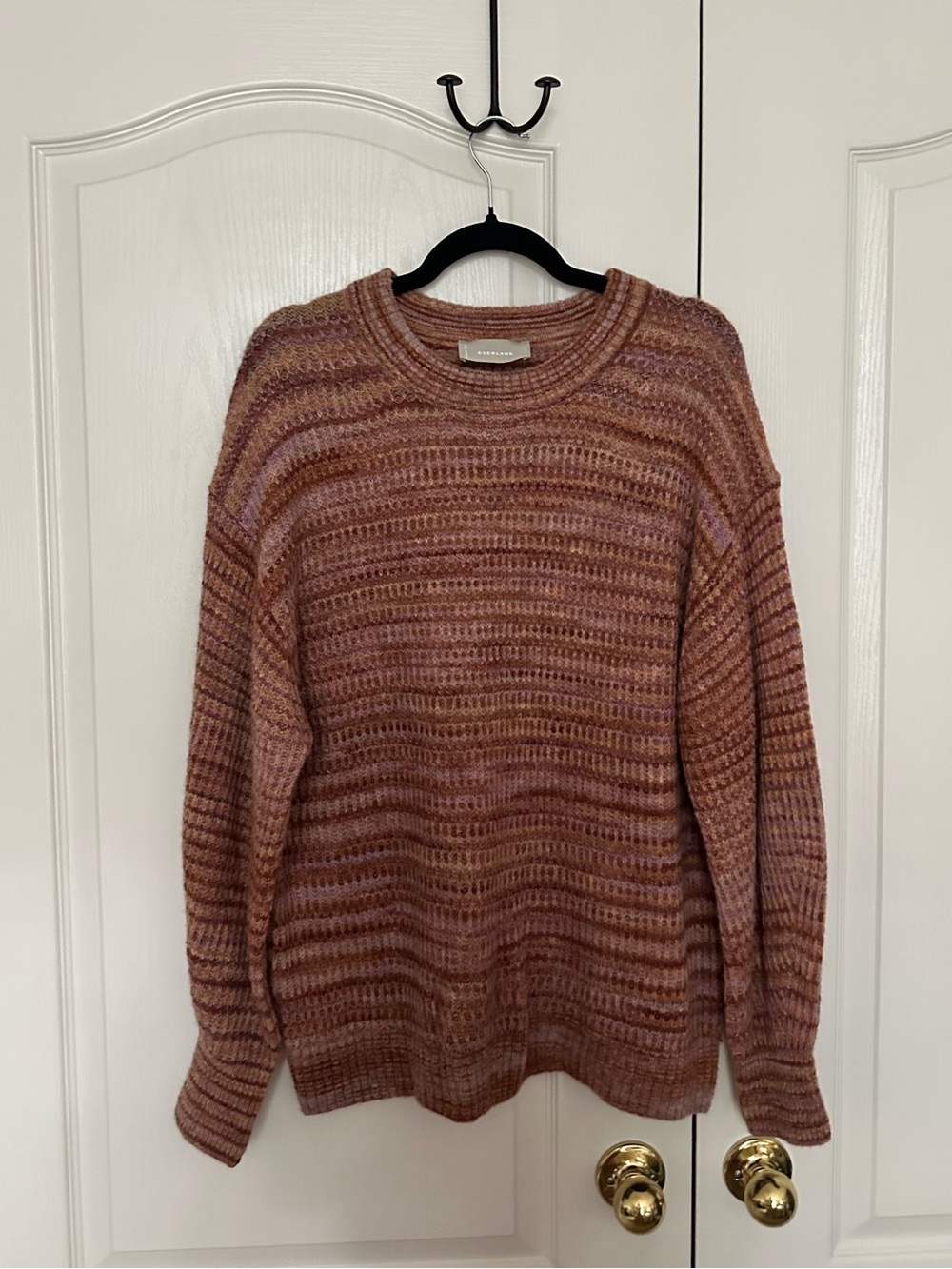 Everlane Oversized Alpaca Crewneck Sweater